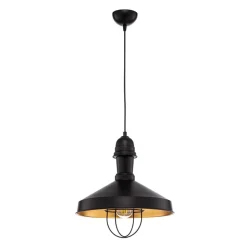 Hanglamp AV-4106-M25-BSY met kooi-kap