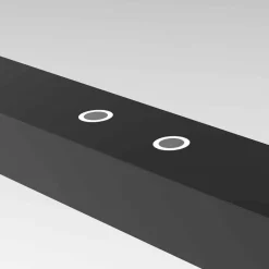 Hanglamp Bande, up/down, zwart, 120 cm, CCT, dimmer