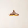 Hanglamp Barek 11545, brons brüné, metaal, Ø 34 cm