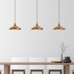 Hanglamp Barek 11545, brons brüné, metaal, Ø 34 cm