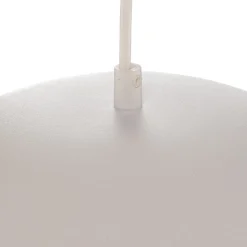 Hanglamp Beta in wit-goud