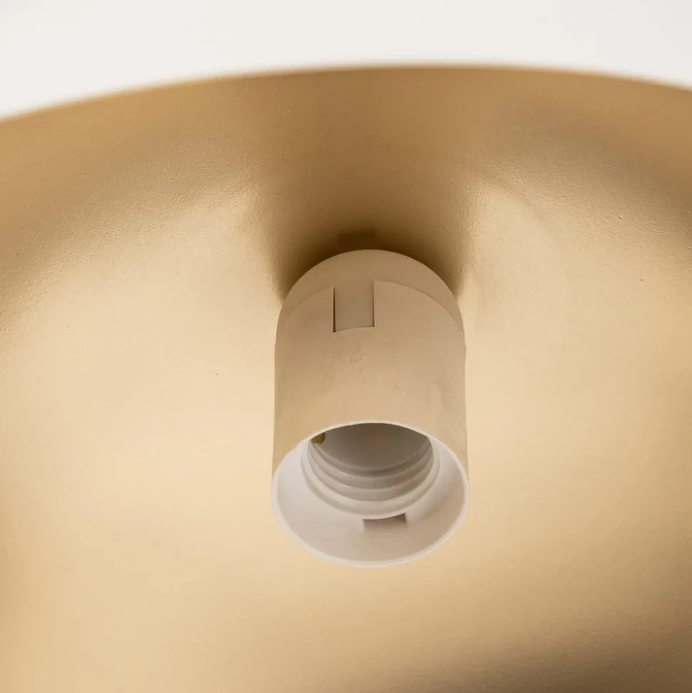 Hanglamp Beta in wit-goud