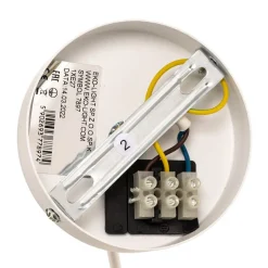 Hanglamp Beta in wit-goud