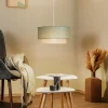 Hanglamp Boho Ø 45 cm 1-lichts saliegroen/jute