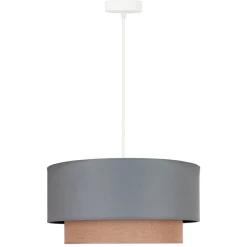 Hanglamp Boho Ø 45 cm 1-lichts saliegroen/jute