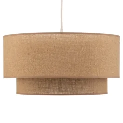 Hanglamp Boho jute naturelbruin Ø45cm 1-lamp