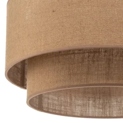 Hanglamp Boho jute naturelbruin Ø45cm 1-lamp