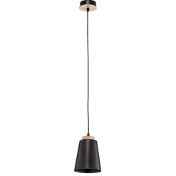 Hanglamp Bolero 1, 1-lamp, zwart
