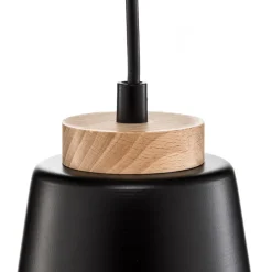 Hanglamp Bolero 1, 1-lamp, zwart