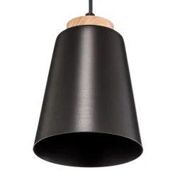 Hanglamp Bolero 1, 1-lamp, zwart