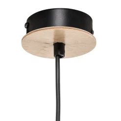Hanglamp Bolero 1, 1-lamp, zwart