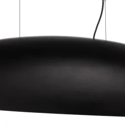 Hanglamp Canoe V, zwart/goud