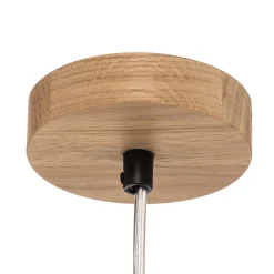 Hanglamp Canvas, linnen kap Ø 50 cm, rond