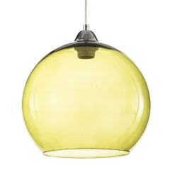 Hanglamp Colour, glazen kap groen