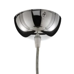 Hanglamp Colour, glazen kap rood