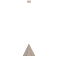 Hanglamp CONO, 1-lamp, Ø 25 cm, beige