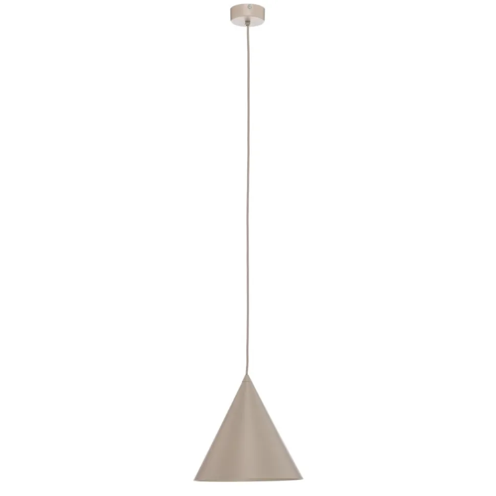 Hanglamp CONO, 1-lamp, Ø 25 cm, beige