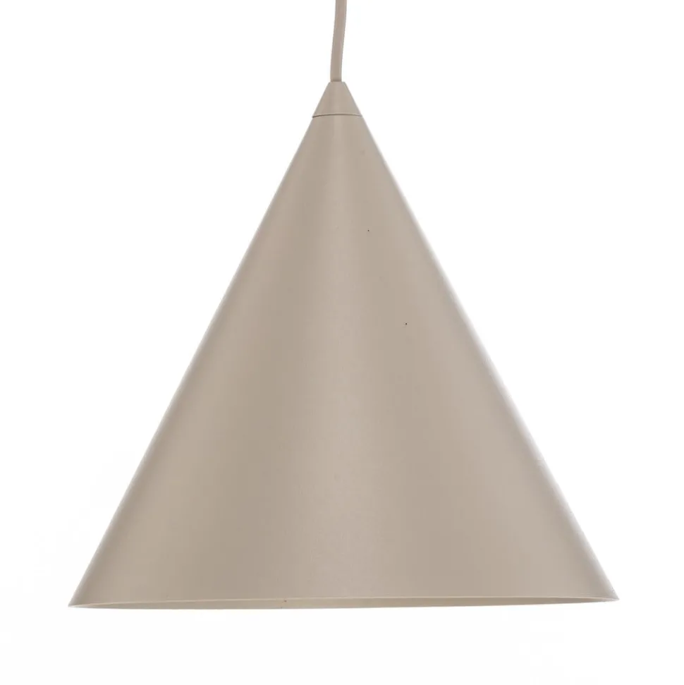 Hanglamp CONO, 1-lamp, Ø 25 cm, beige