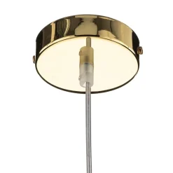Hanglamp Cubus, transparant, glas, Ø 30 cm, E27