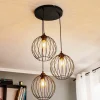 Hanglamp Cumera, 3-lamps, rond