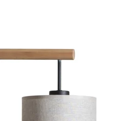 Hanglamp Deva Nature, 4-lamps, textiel