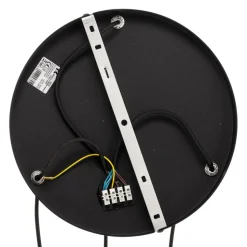 Hanglamp Devi, amber, 3-lamps, rond