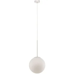 Hanglamp Dione, 1-lamp, wit, 30 cm