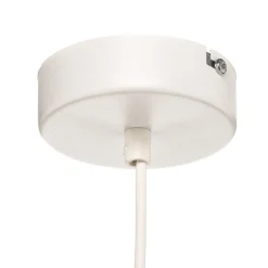 Hanglamp Dione, 1-lamp, wit, 30 cm