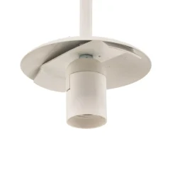 Hanglamp Dione, 1-lamp, wit, 30 cm