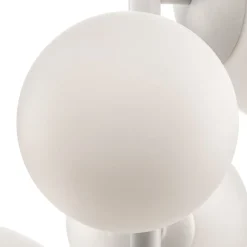 Hanglamp Dione, 4-lamps, wit