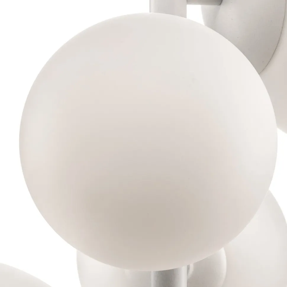 Hanglamp Dione, 4-lamps, wit