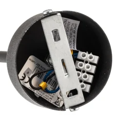 Hanglamp Dione, 2-lamps, zwart