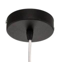 Hanglamp Dorina, groen/goud Ø 60cm