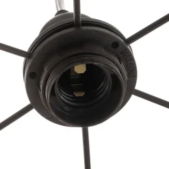 Hanglamp Dorina, groen/goud Ø 60cm