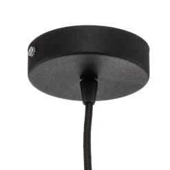 Hanglamp Dorina, groen/goud Ø 50cm