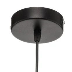 Hanglamp Duo, zwart/goud, Ø40cm, 1-lamp