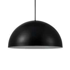 Hanglamp Ellen 40 met metalen kap, zwart