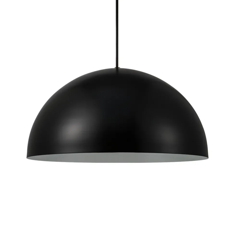 Hanglamp Ellen 40 met metalen kap, zwart