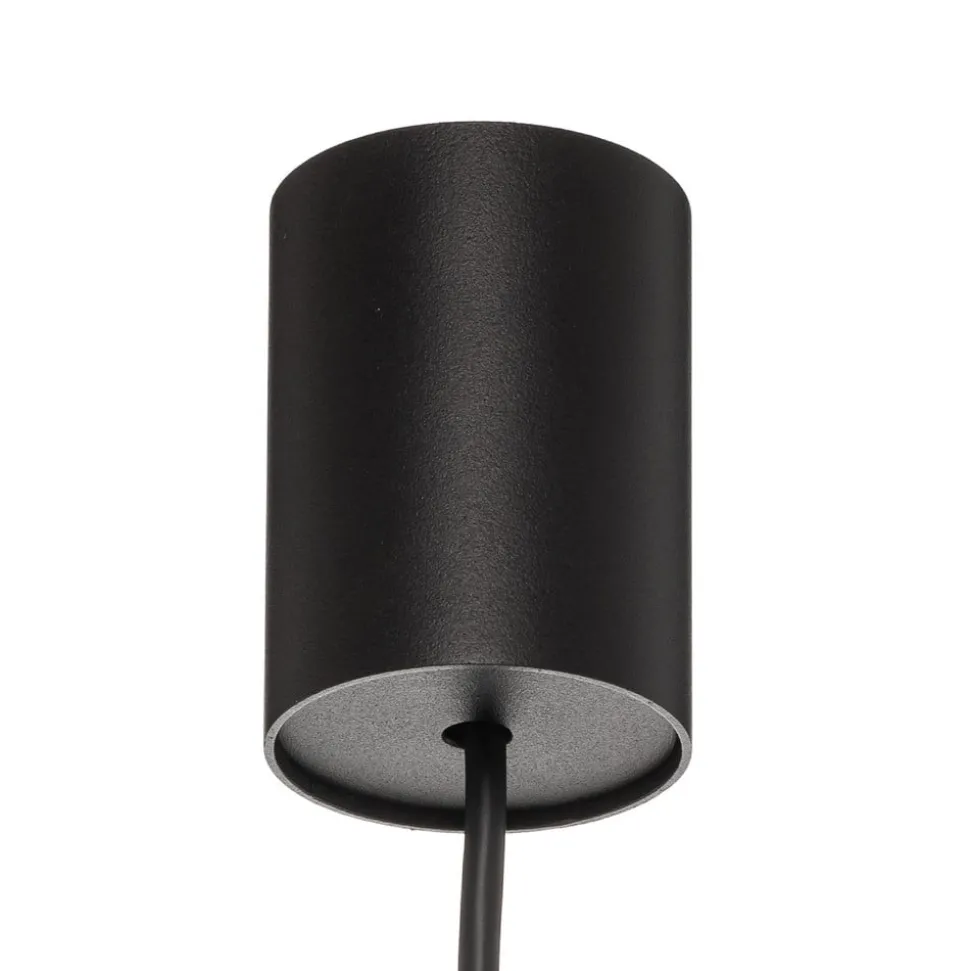 Hanglamp Eye, hoogte kap 25 cm, zwart