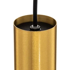 Hanglamp Eye, 1-lamp, messing, kaphoogte 25 cm