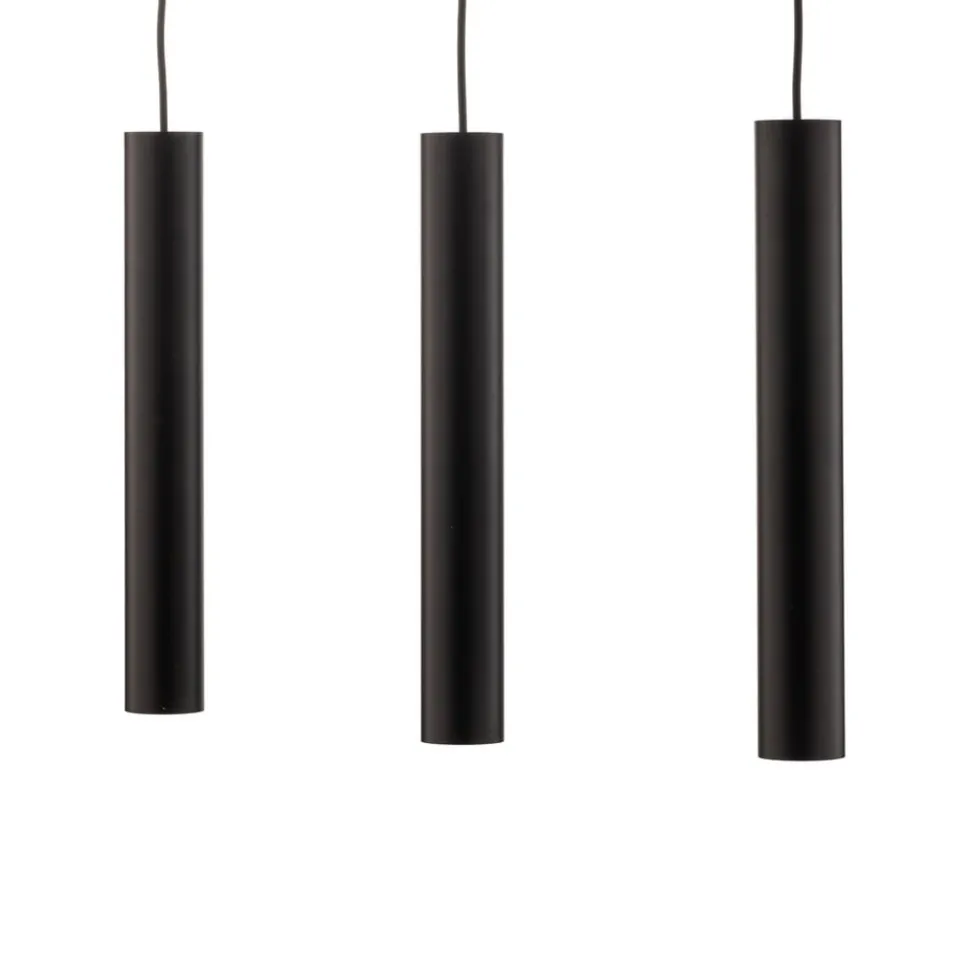Hanglamp Eye, zwart, 3-lamps