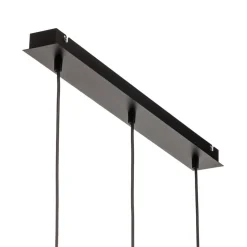 Hanglamp Eye, zwart, 3-lamps