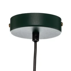 Hanglamp Felix, groen/goud, 1-lamp