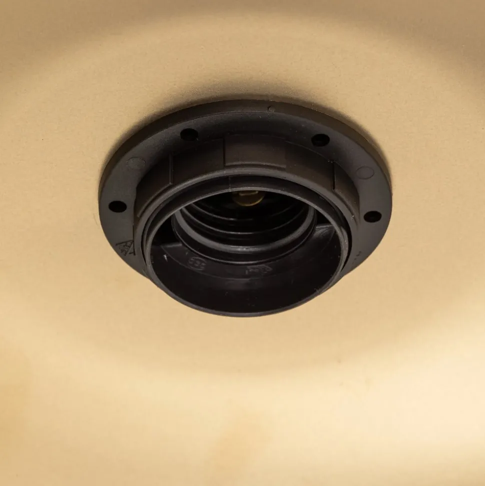 Hanglamp Felix, groen/goud, 1-lamp