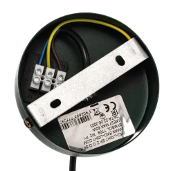 Hanglamp Felix, groen/goud, 1-lamp