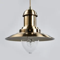 Hanglamp Fisherman Ø 32cm in oudmessing