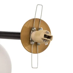 Hanglamp Gama 5, 5-lamps, zwart