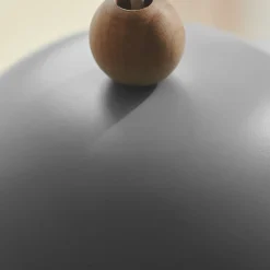 Hanglamp Gaston, kap van metaal, blauw