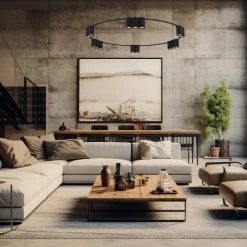 Hanglamp Genesis, aluminium, zwart, 15 x GU10, Ø 100 cm