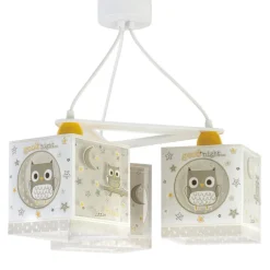 Hanglamp Good Night voor kinderen, 3-lamps